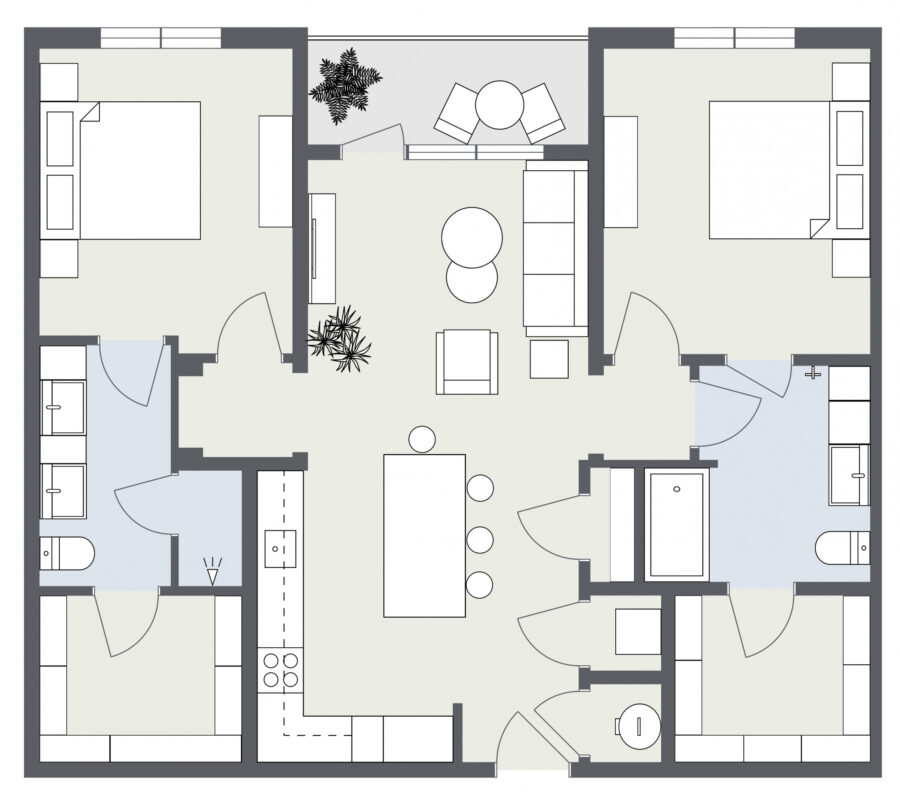 Parkside Unit B1 2D