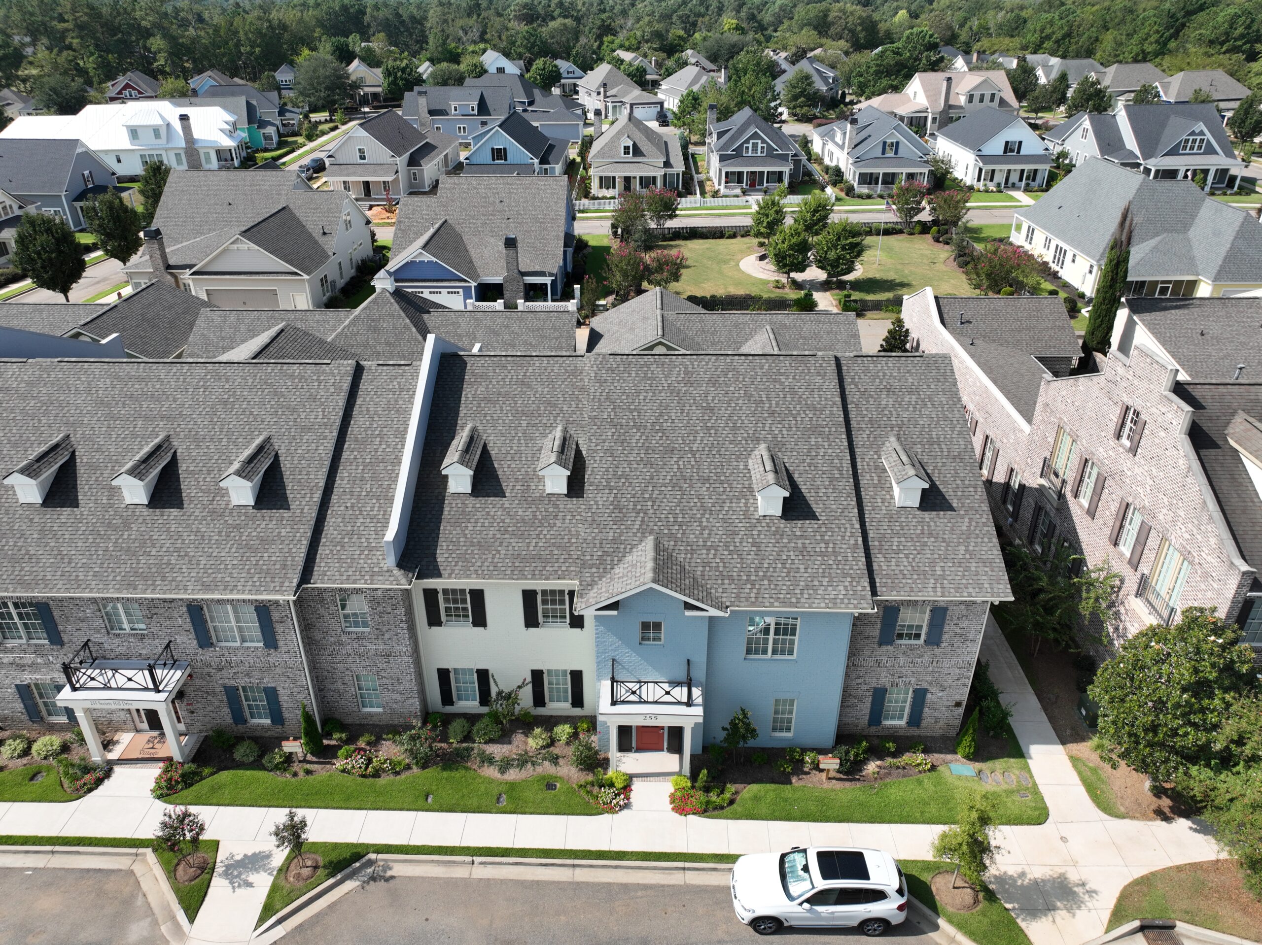 View of Courtyard – Village Apartments