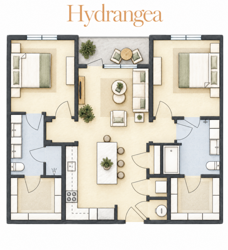 2 bed 2 bath apartment Aiken